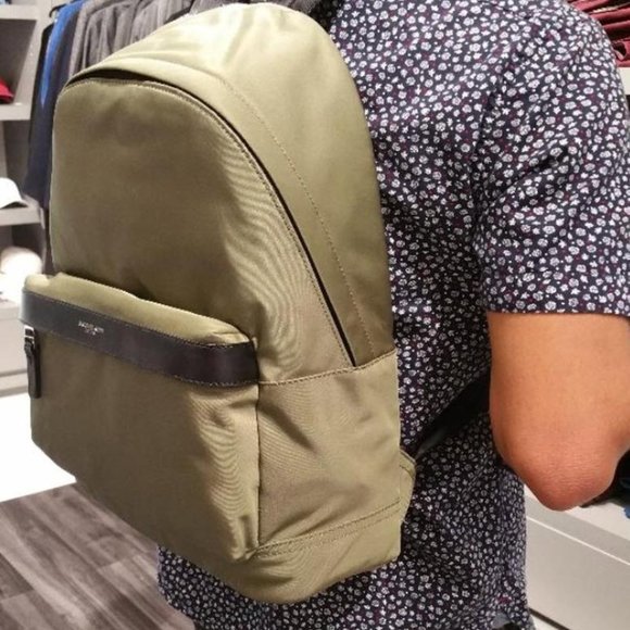 Michael Kors Kent Men's Limted Editio Green Nylon Backpack - Picture 6 of 7